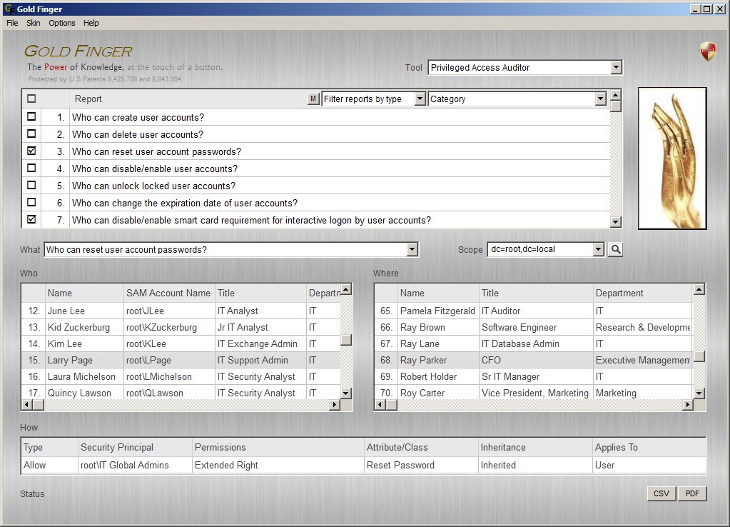 Active Directory Privileged Access Auditor