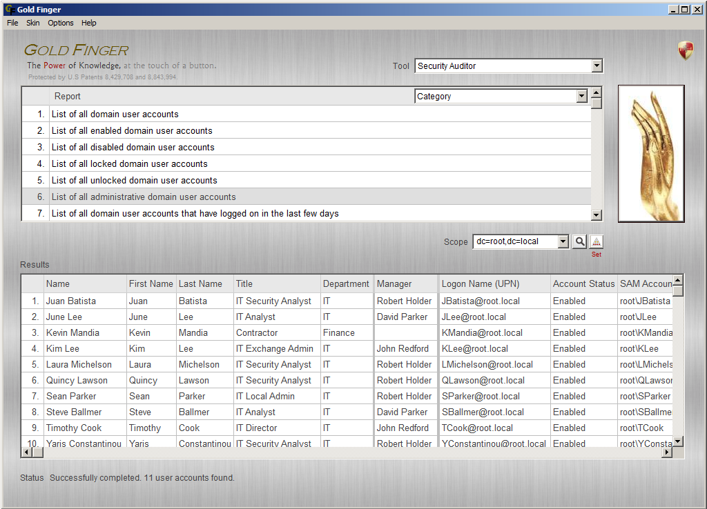 Free Active Directory Audit Tool