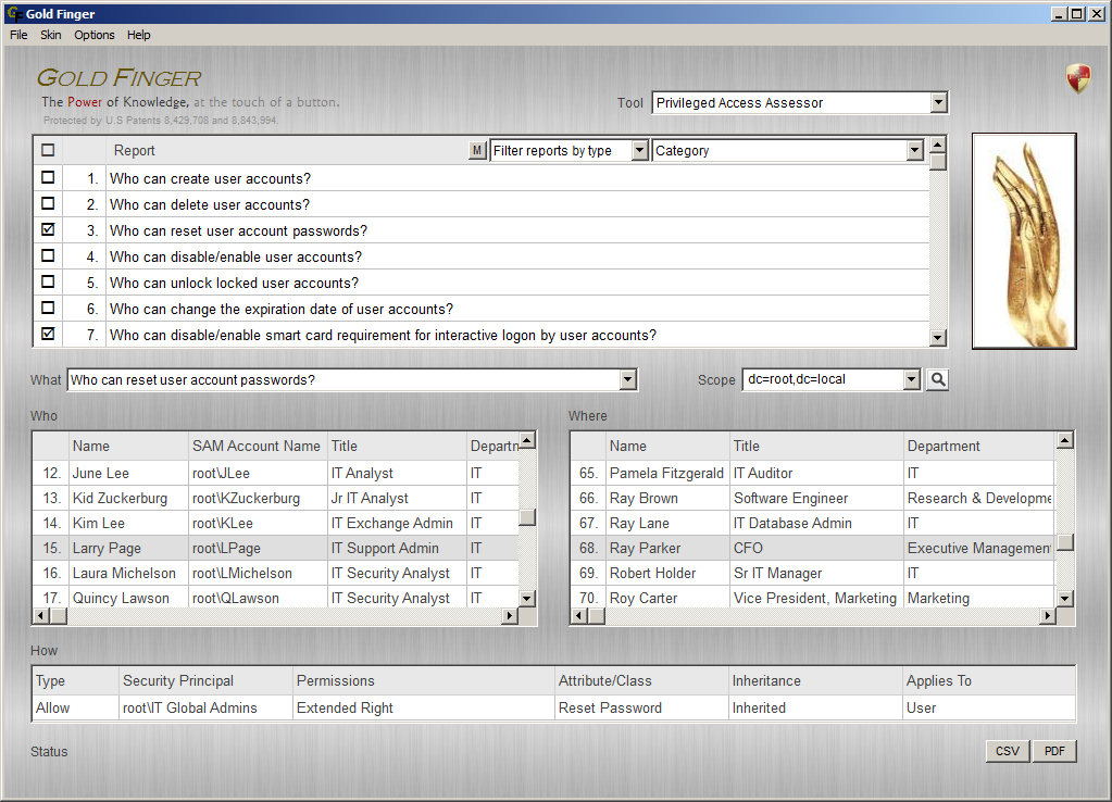 Active Directory Privileged Access Assessor